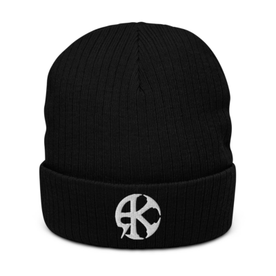 AK Ribbed knit beanie